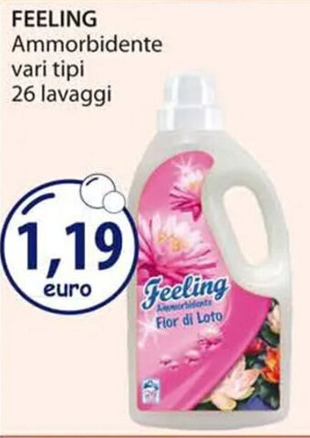 Acqua & Sapone FEELING Ammorbidente vari tipi 26 lavaggi offerta