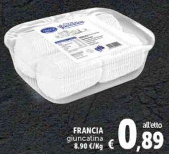 Deco Supermercati FRANCIA giuncatina offerta