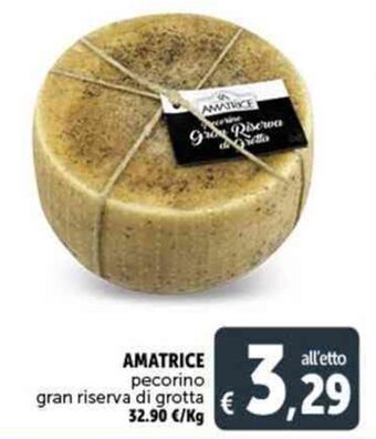 AMATRICE pecorino gran riserva di grotta