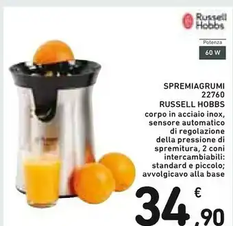 Russell hobbs 22760 Spremiagrumi 60 W Inox
