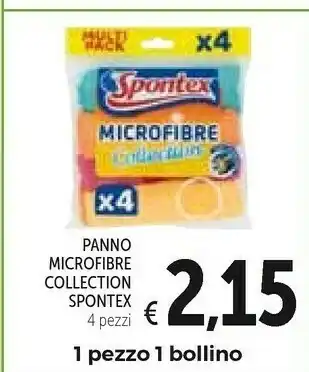Conad Spontex Panno Microfibre Collection offerta