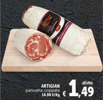 Deco Supermercati ARTIGIAN pancetta coppata offerta