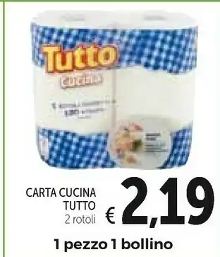 Conad Tutto Carta Cucina offerta