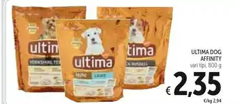 Conad Ultima Dog Affinity Mini 800g offerta