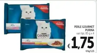 Conad Purina Gourmet Perle Con Salmone 85 G offerta