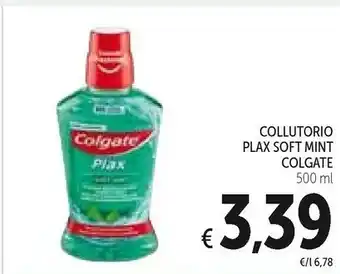 Conad Colgate Collutorio Plax Soft Mint offerta