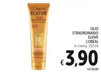 Conad L'Oreal Olio Straordinario Elvive In Crema 150 Ml offerta