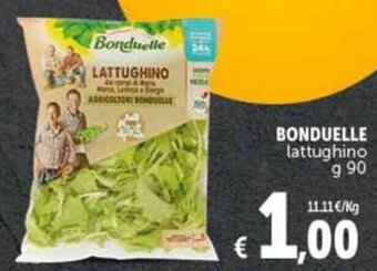 Deco Supermercati BONDUELLE lattughino g 90 offerta