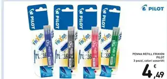 Conad Pilot Penna Refill Frixion offerta