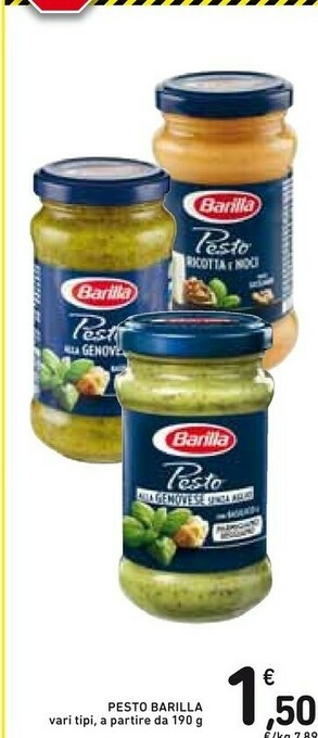 Conad Barilla Pesto Alla Genovese offerta