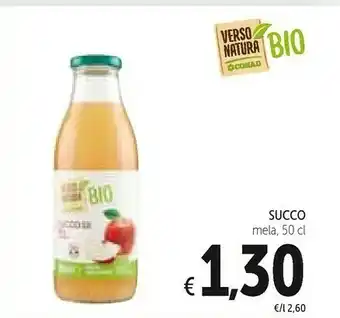 Conad Succo Mela offerta
