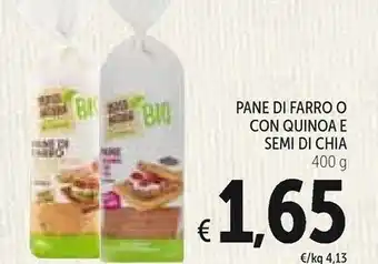 Conad Conad Pane Di Farro/ Quinoa E Semi Di Chia offerta