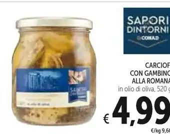 Conad Carciofi Con Gamberino Alla Romana offerta