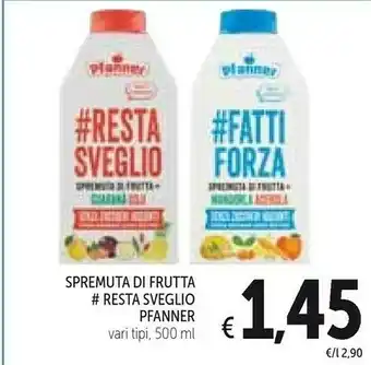 Conad Pfanner Spremuta Di Frutta offerta
