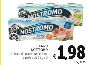 Conad Nostromo Tonno Al Naturale offerta
