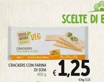 Conad Conad - Crackers Con Farina Di Soia Veg Verso Natura 400 G(ml) offerta