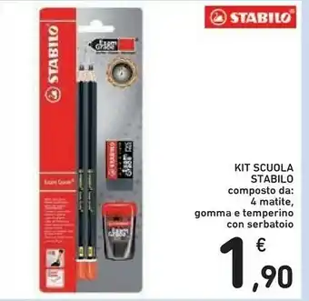 Conad Stabilo Kit Scuola offerta
