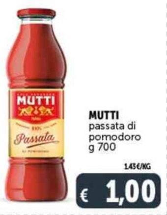 MUTTI passata di pomodoro g 700