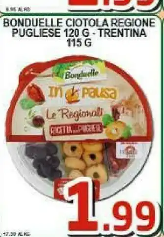 Gros Bonduelle Le Regionali Ricetta Alla Pugliese 120 G(ml) offerta