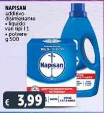 Deco Supermercati NAPISAN additivo disinfettante • liquido vari tipi l 1 • polvere g 500 offerta