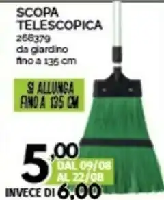 Orizzonte Scopa Telescopica offerta