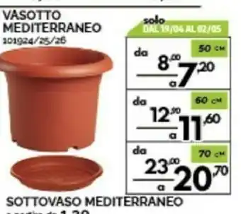 Orizzonte Vasotto Mediterraneo offerta