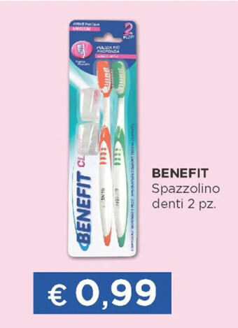 BENEFIT Spazzolino denti 2 pz.