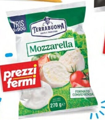 Iper Super Conveniente Terrabuona Mozzarella 3x90 g offerta