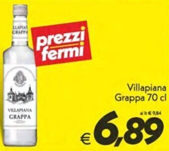 Villapiana Grappa 70 cl