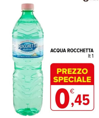 Iperal ACQUA ROCCHETTA lt 1 offerta