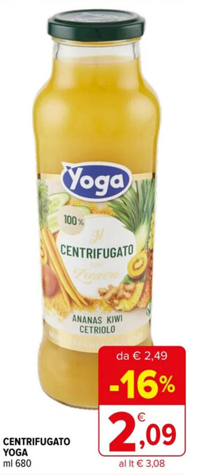 Iperal CENTRIFUGATO Yoga ml 680 offerta