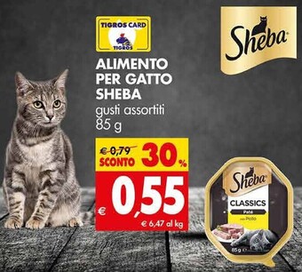 Tigros Sheba alimento per gatto offerta