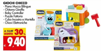Tigros Chicco giochi offerta