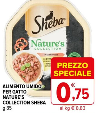 ALIMENTO UMIDO PER GATTO NATURE'S COLLECTION SHEBA g 85