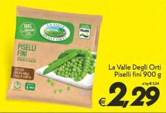 Iper Super Conveniente La Valle Degli Orti Piselli fini 900 g offerta