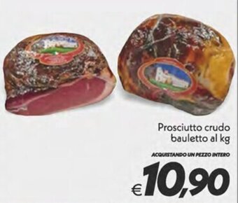 Iper Super Conveniente Prosciutto crudo bauletto al kg offerta