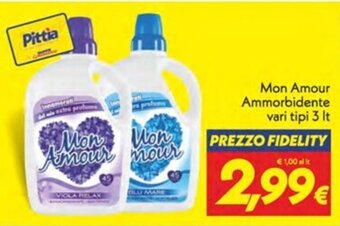Iper Super Conveniente Mon Amour Ammorbidente vari tipi 3 It offerta