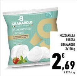 Conad City Granarolo mozzarella fresca offerta