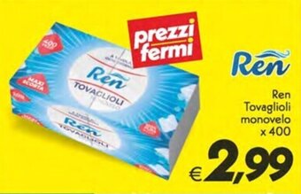 Iper Super Conveniente Ren Tovaglioli monovelo x 400 offerta
