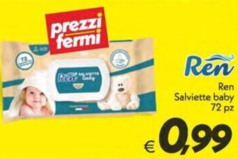 Ren Salviette baby 72 pz