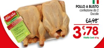 D'Ambros POLLO A BUSTO offerta