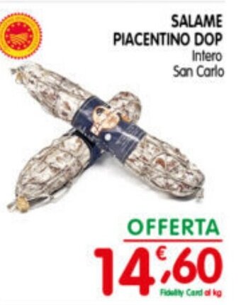 D'Ambros SALAME PIACENTINO DOP offerta