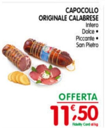 D'Ambros CAPOCOLLO ORIGINALE CALABRESE offerta