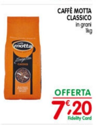 D'Ambros CAFFÈ MOTTA CLASSICO in grani 1kg offerta
