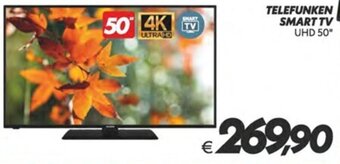 Iper Super Conveniente TELEFUNKEN SMART TV UHD 50" offerta