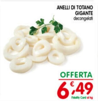 D'Ambros ANELLI DI TOTANO GIGANTE decongelati offerta