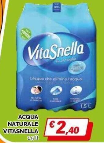 ACQUA NATURALE VITASNELLA 15lt