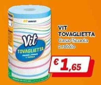 VIT TOVAGLIETTA Casa/Scuola 1 rotolo