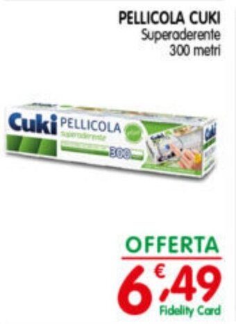 PELLICOLA CUKI Superaderente 300 metri