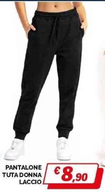 Orizzonte PANTALONE TUTA DONNA LACCIO offerta